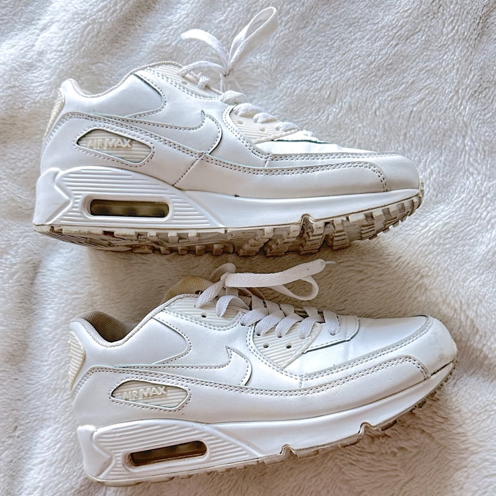 Nike Air Max 90 Leather Triple White